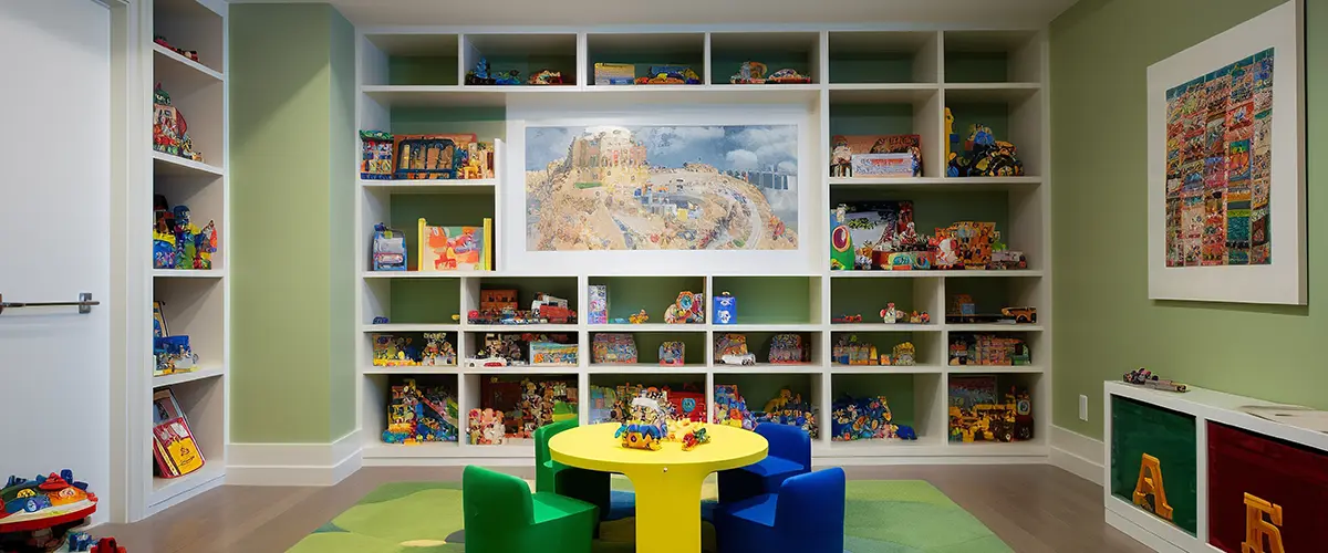 cubbies to store kid's toys