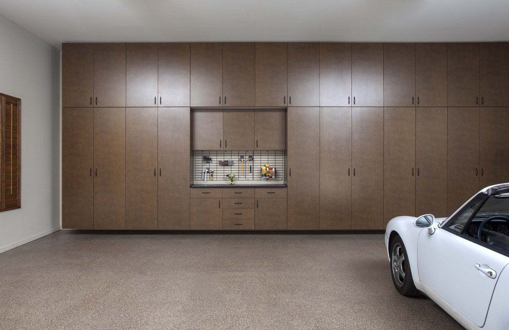 Custom Garage Cabinet Installation