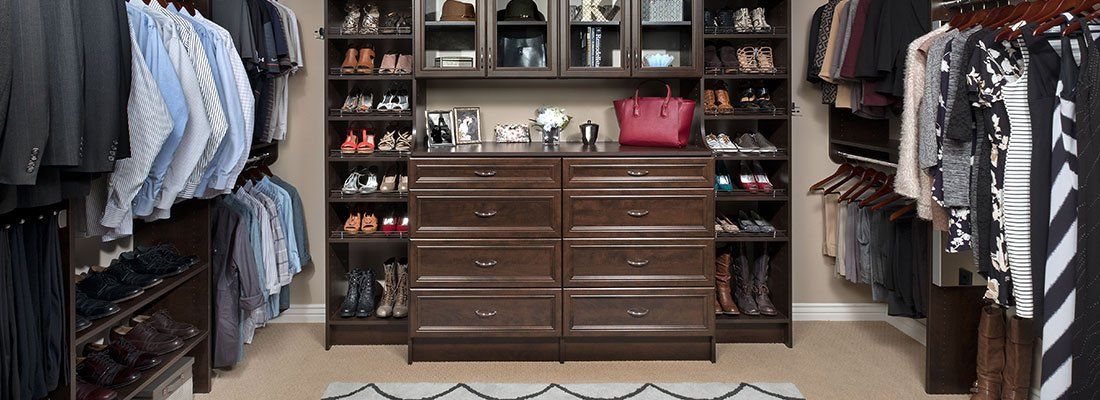 Walk In Master Closet System