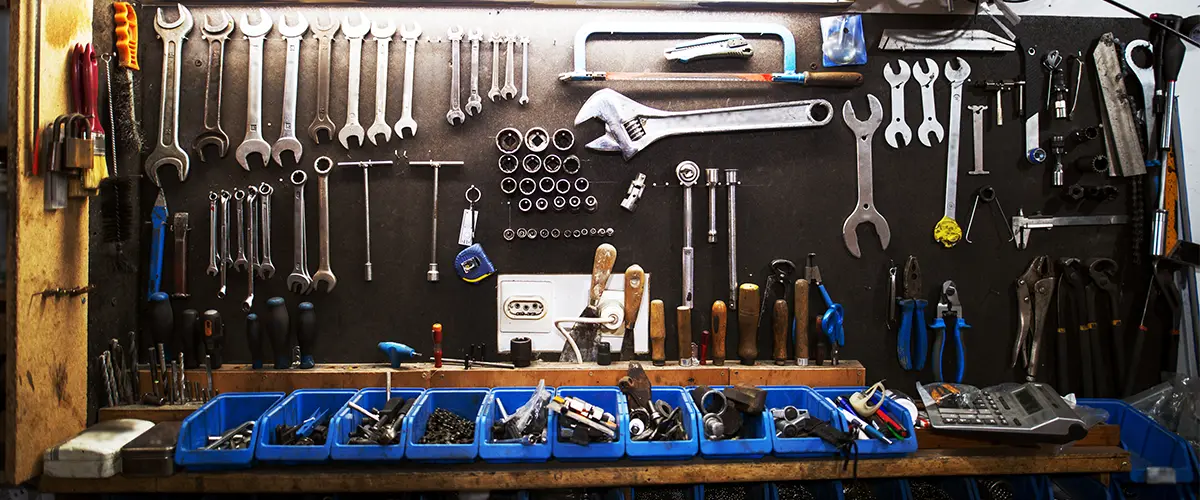 Pegboard vs. Slatwall And Other Ways To Optimize Garage Wall Organization