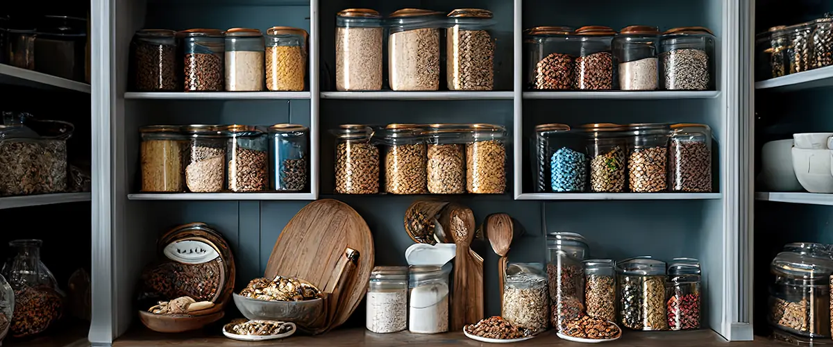 how to organize a kitchen pantry