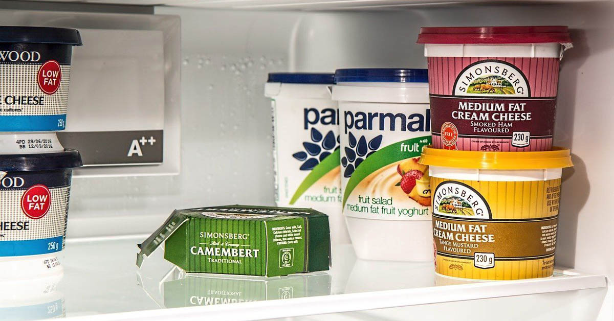 items in a refrigerator