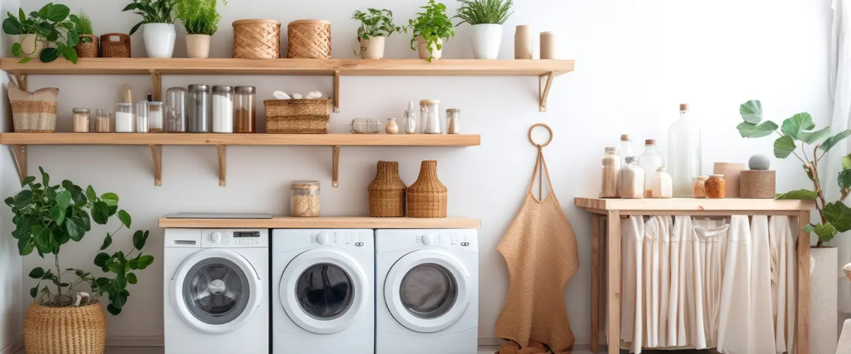 Small house organization ideas for laundry room