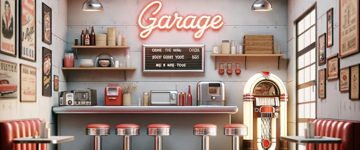 man cave ideas american Retro Diner