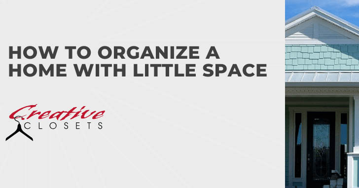 Organizing a small home