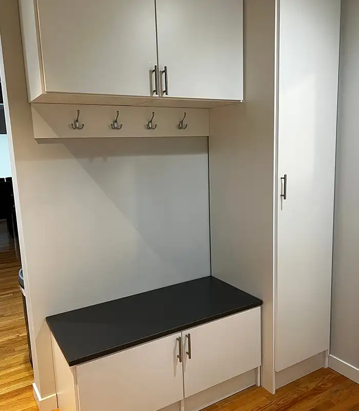 8' Entryway Cabinet Wall