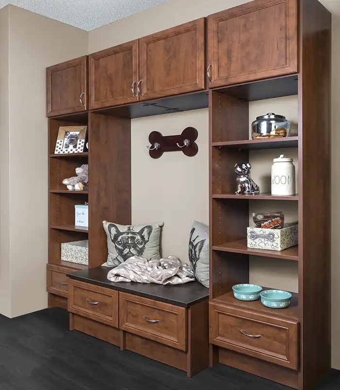 7' Entryway Cabinet Wall