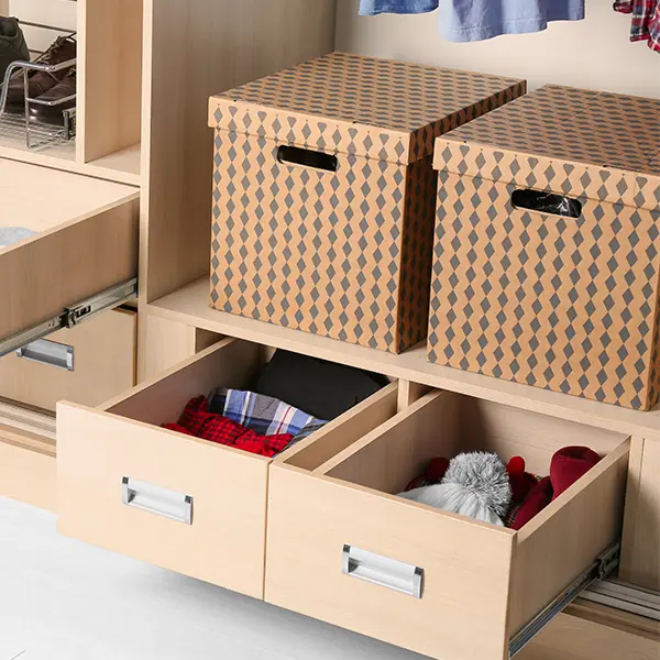 small shelves and organizers from wood furniture