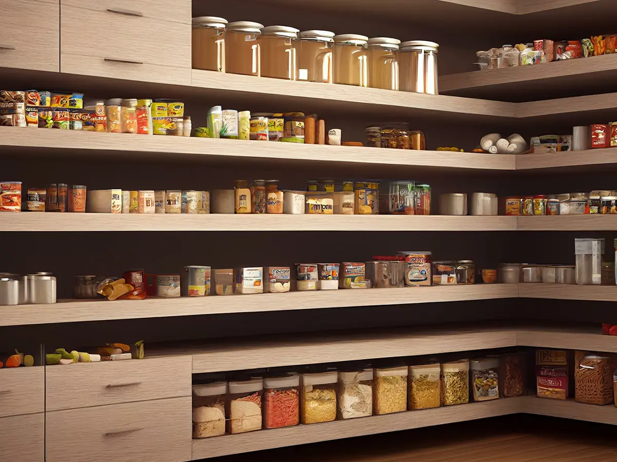 Custom Pantry Storage in Vermont