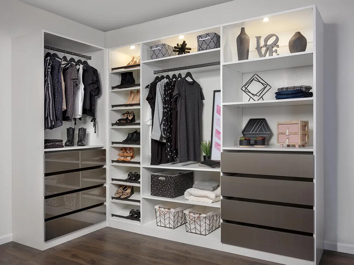 Custom Walk in Closet Organizers - decocloset