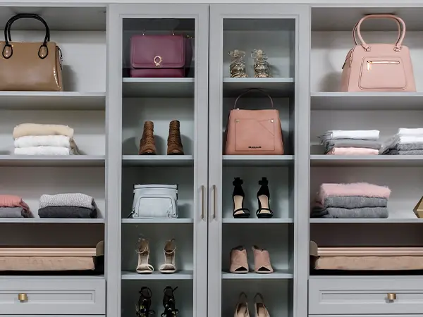 Closet shelves