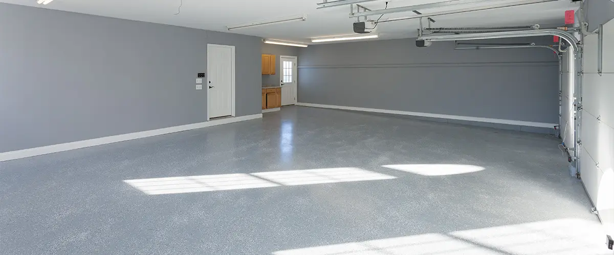 A large garage to install garage cabinets