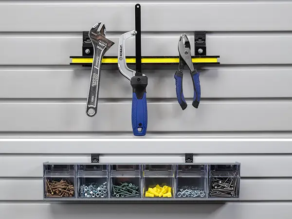 Garage tool racks