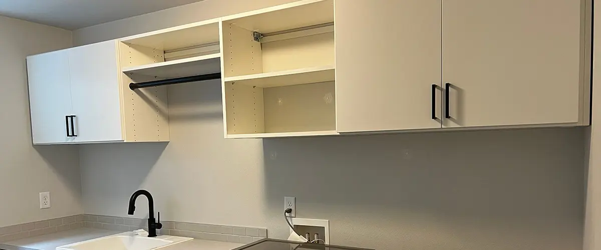 laundry cabinets