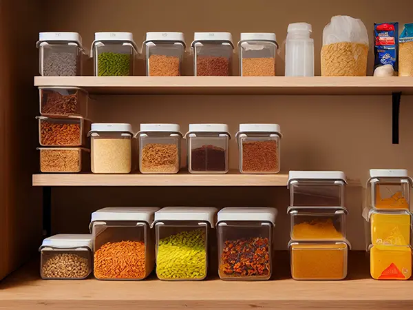 Pantry shelving