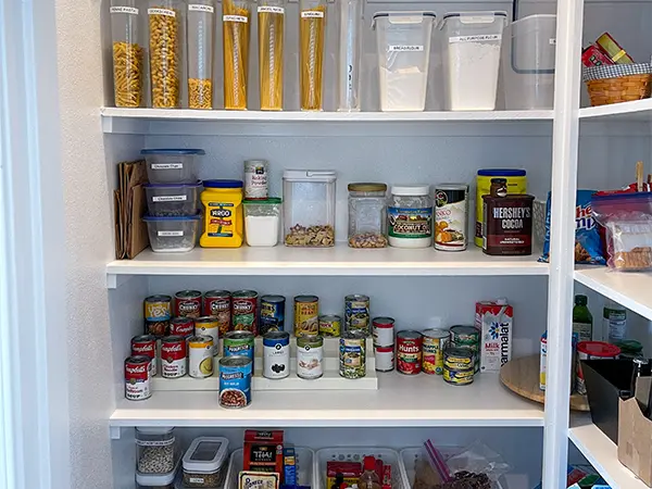 Pantry shelving