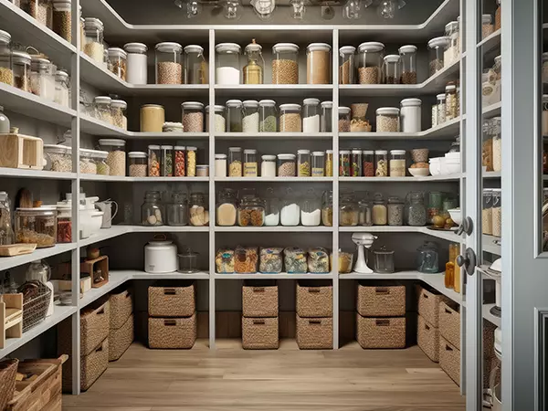 Closet Systems In Bellevue kitchen pantry