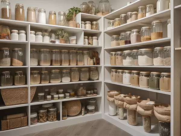 custom kitchen pantry