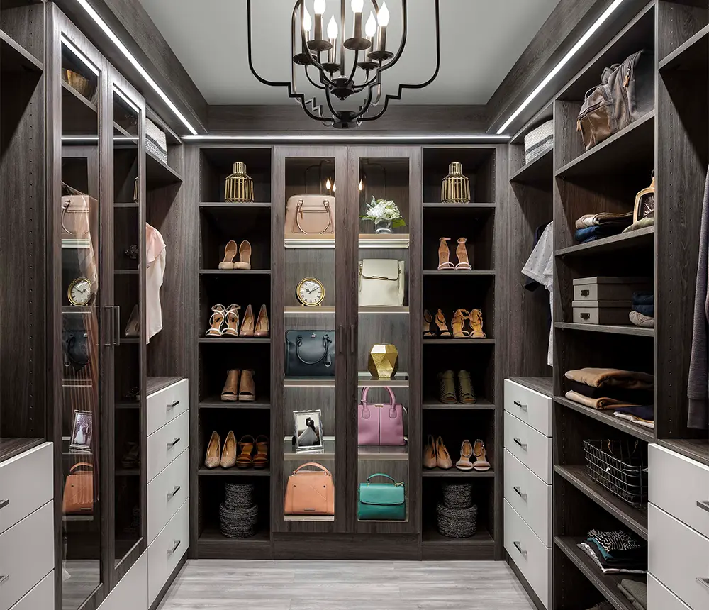 modern closet custom design