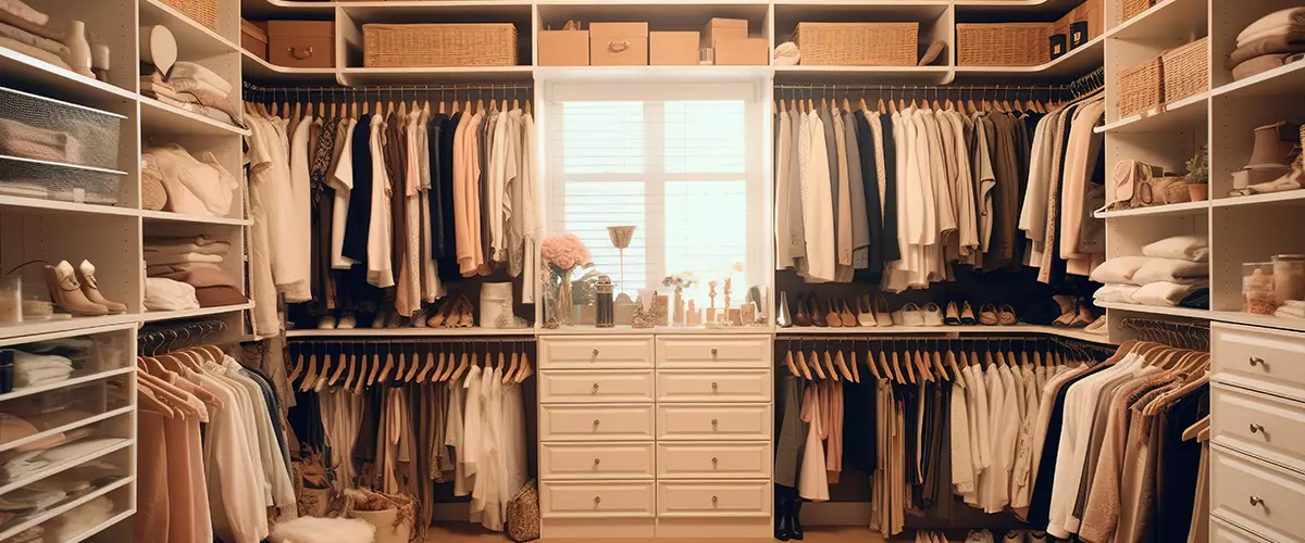 open closet