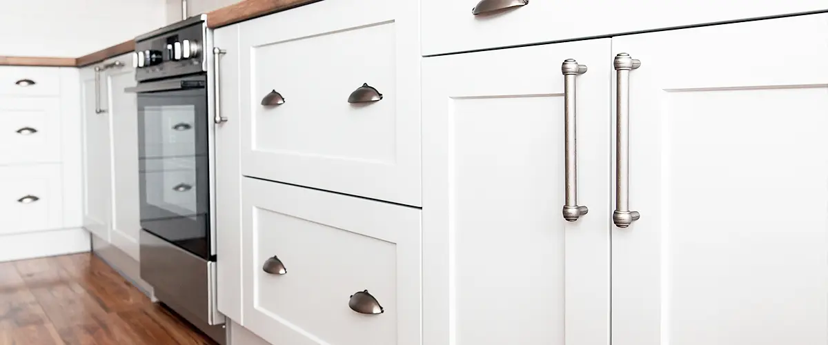 White Kitchen Cabinets By Creative Closets