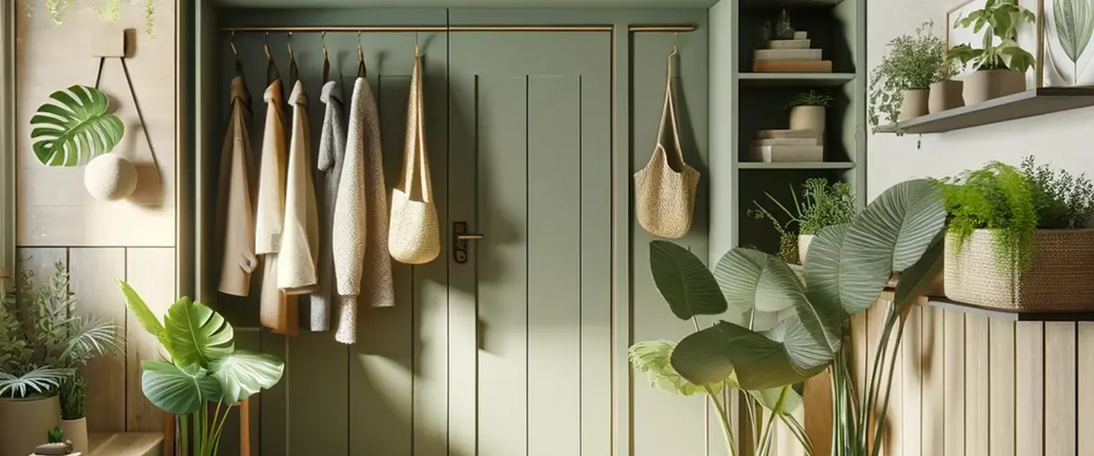 green gateaway closet design idea