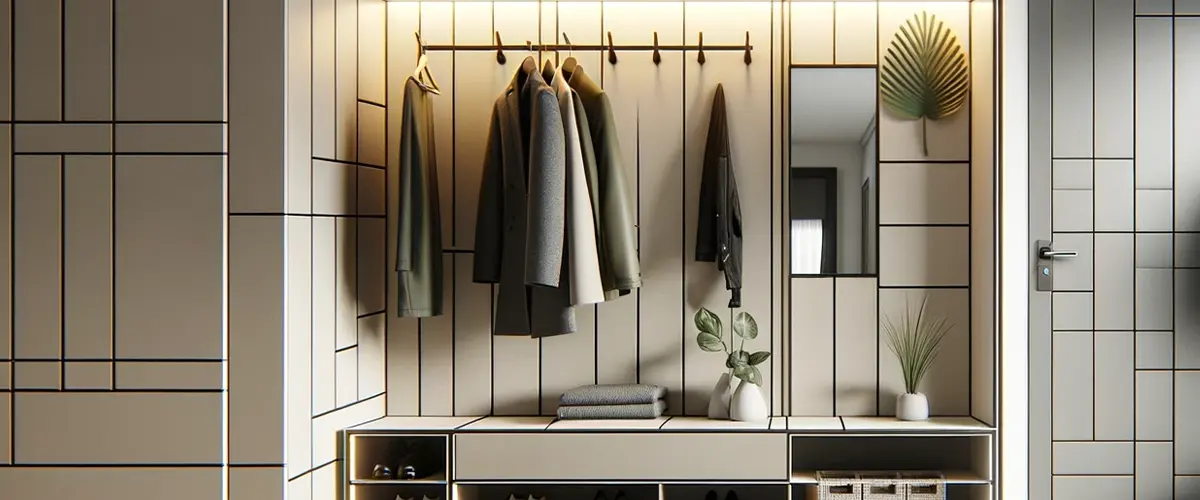 Modern Hallway Closet Design Idea