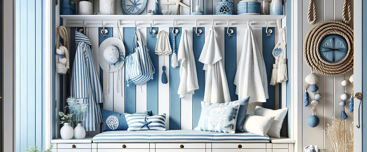 nautical look closet design idea