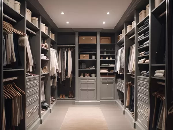 Best Closet Systems In Bellevue walk in custom wardrobe closet